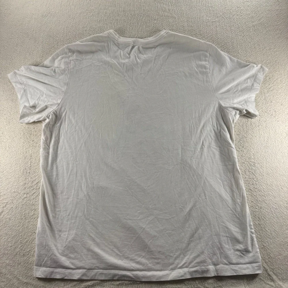 Jordan Flight T-Shirt Mens XXL White Good Jumpman Graphic Cotton Tee
